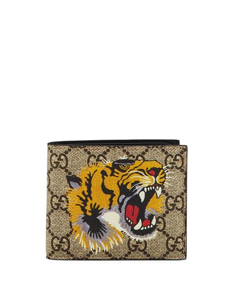 Gucci men's tiger wallet